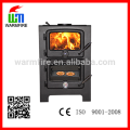 NO. WM203-1100 WarmFire black steel wood stove